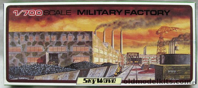 Skywave 1/700 Military Factory, SW-600 plastic model kit